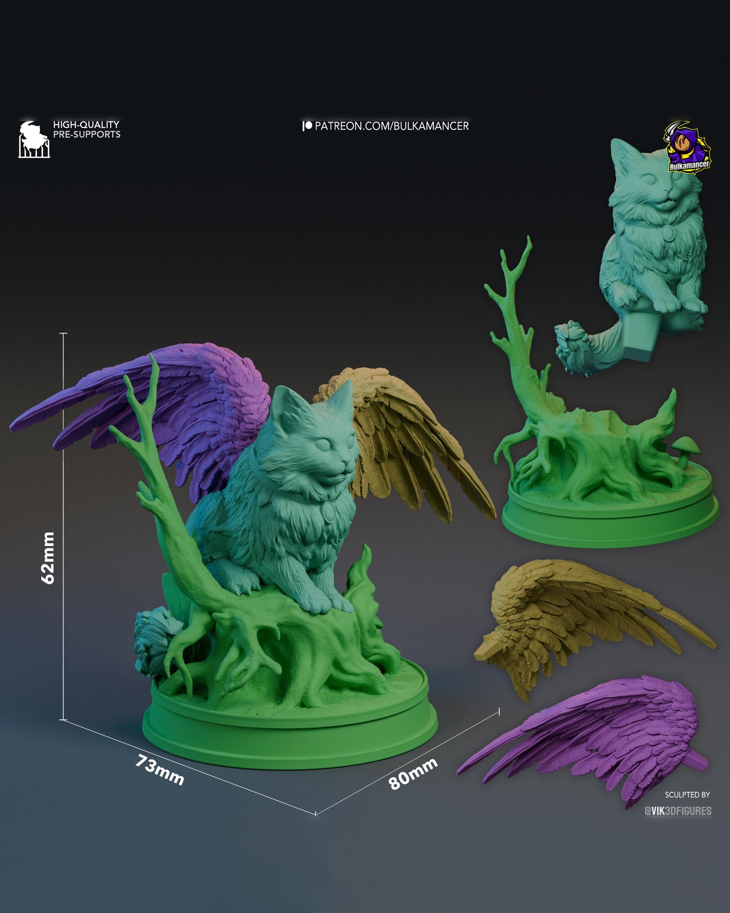 Gaming Action Figurine – Handpainted Resin Figure or DIY Model Kit, inspired by Baldur's Gate 3