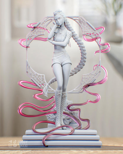 Golden Vocalist — Painted & DIY | Resin 3D | FAN ART | Garage Kit