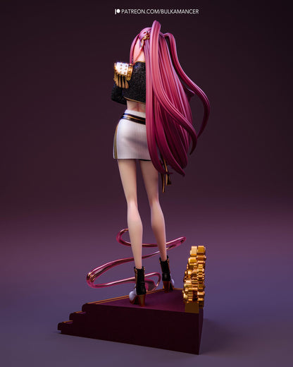 Golden Dancer — Painted & DIY | Resin 3D | FAN ART | Garage Kit
