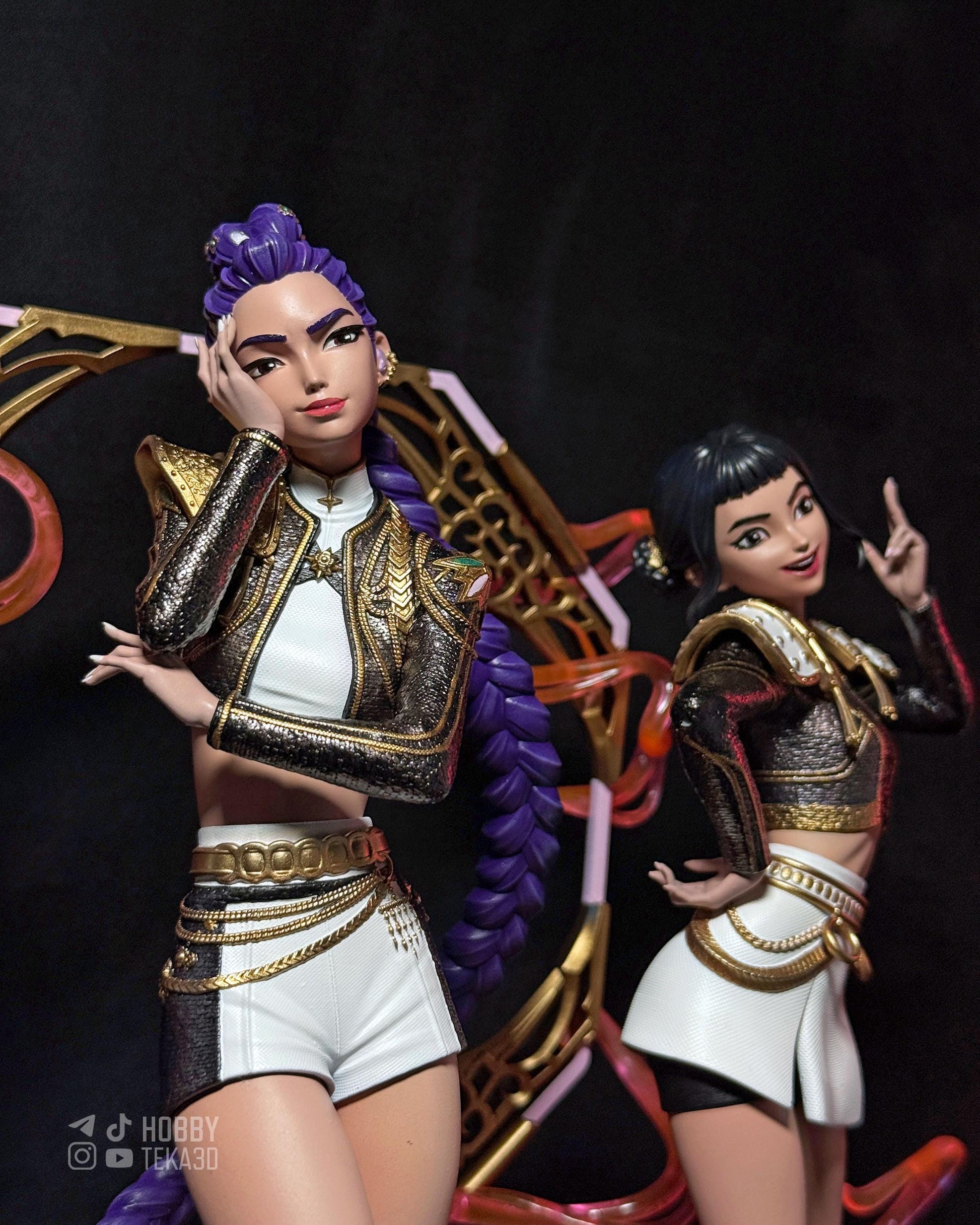 Golden Band — Painted & DIY | Resin 3D | FAN ART | Garage Kit