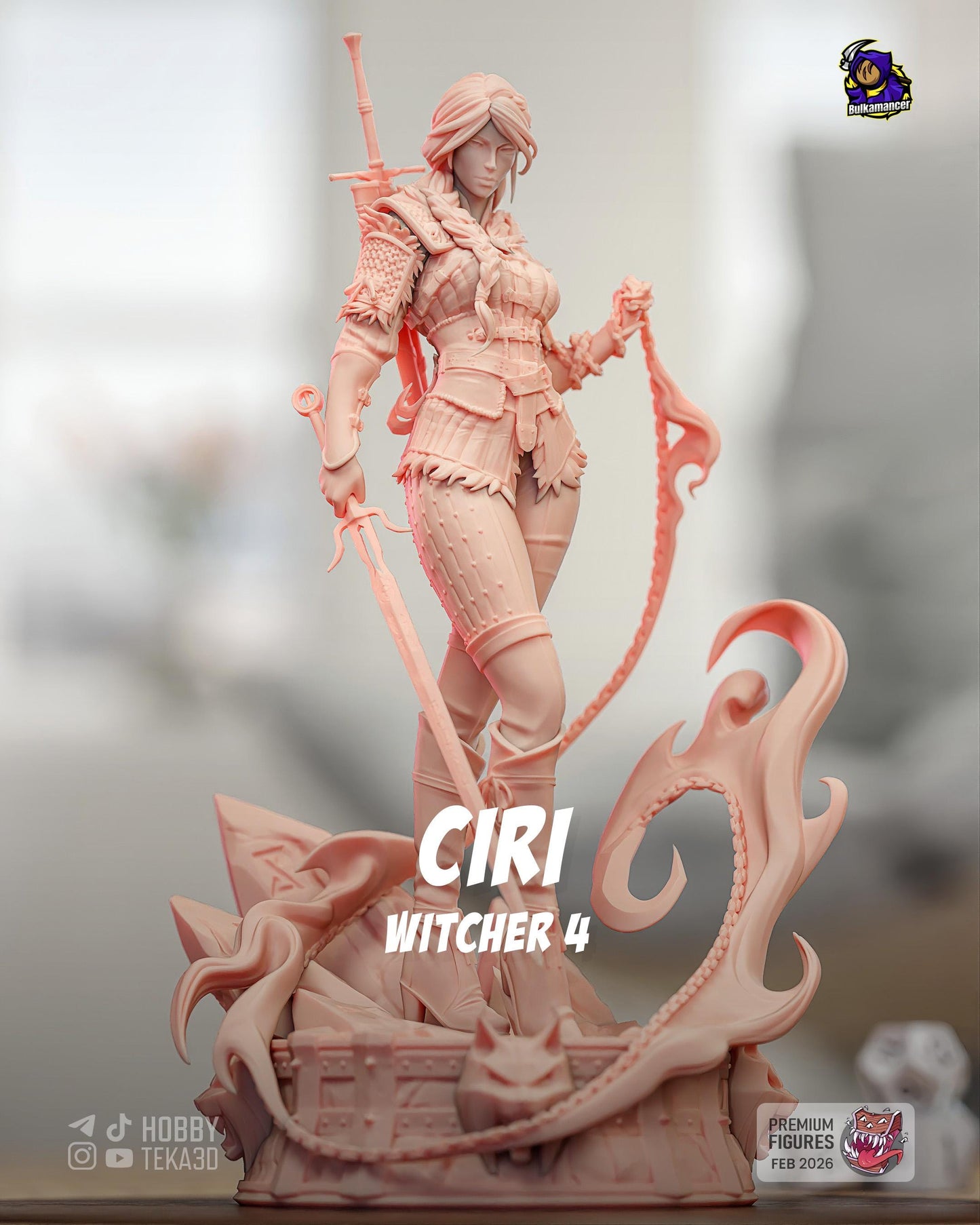 Child of Destiny — Painted & DIY | Resin 3D | FAN ART | Garage Kit