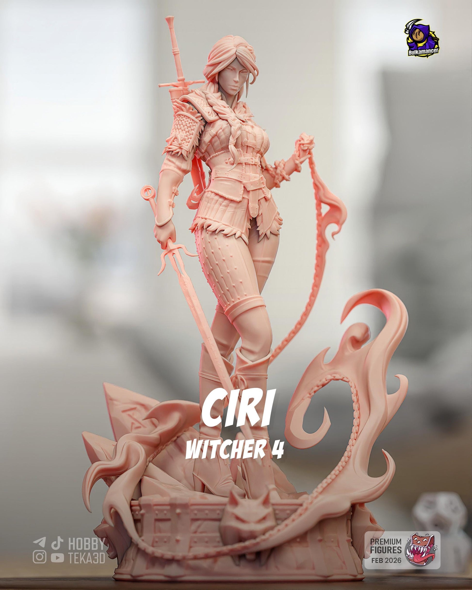 Child of Destiny — Painted & DIY | Resin 3D | FAN ART | Garage Kit