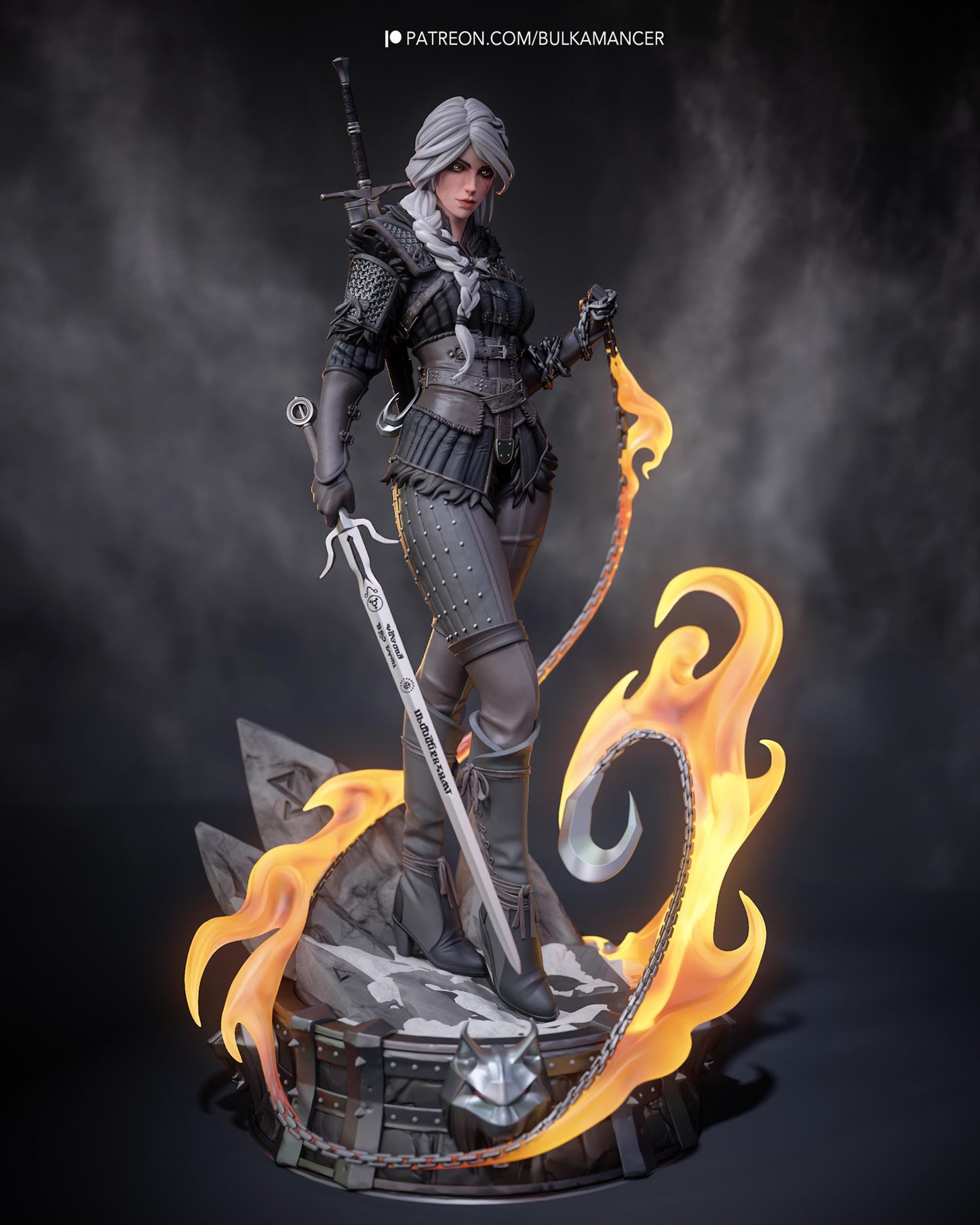 Child of Destiny — Painted & DIY | Resin 3D | FAN ART | Garage Kit