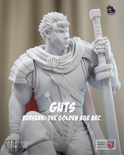 Berserk Knight — Painted & DIY | Resin 3D | FAN ART | Garage Kit