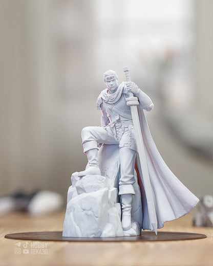 Berserk Knight — Painted & DIY | Resin 3D | FAN ART | Garage Kit