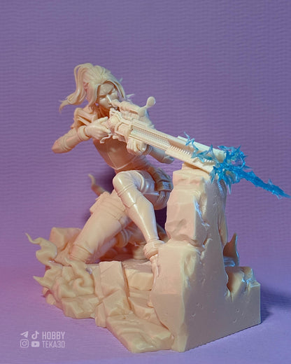 Arcane Sniper — Painted & DIY | Resin 3D | FAN ART | Garage Kit