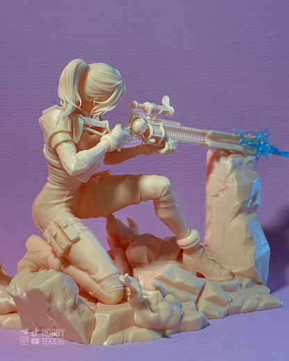 Arcane Sniper — Painted & DIY | Resin 3D | FAN ART | Garage Kit