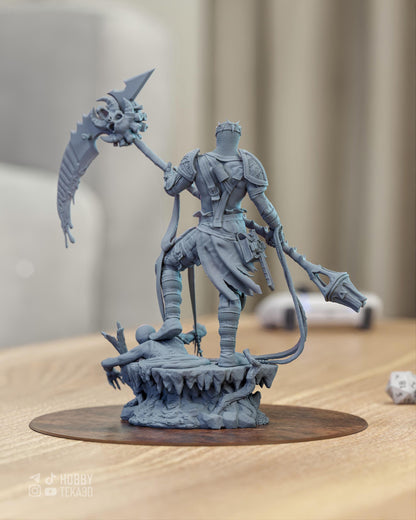 3D Printed Resin Figurine – Perfect Gift for Nerds & Gaming Fans - DIY Painting Projects