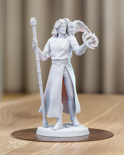 Gaming Action Figurine – Handpainted Resin Figure or DIY Model Kit, inspired by Baldur's Gate 3 Gale