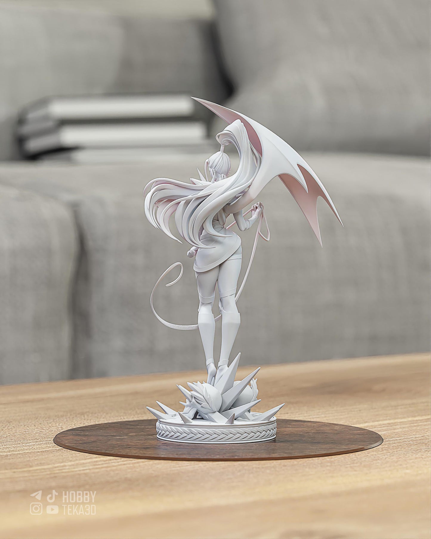Whip of the Furies — Painted & DIY | Resin 3D | FAN ART | Garage Kit
