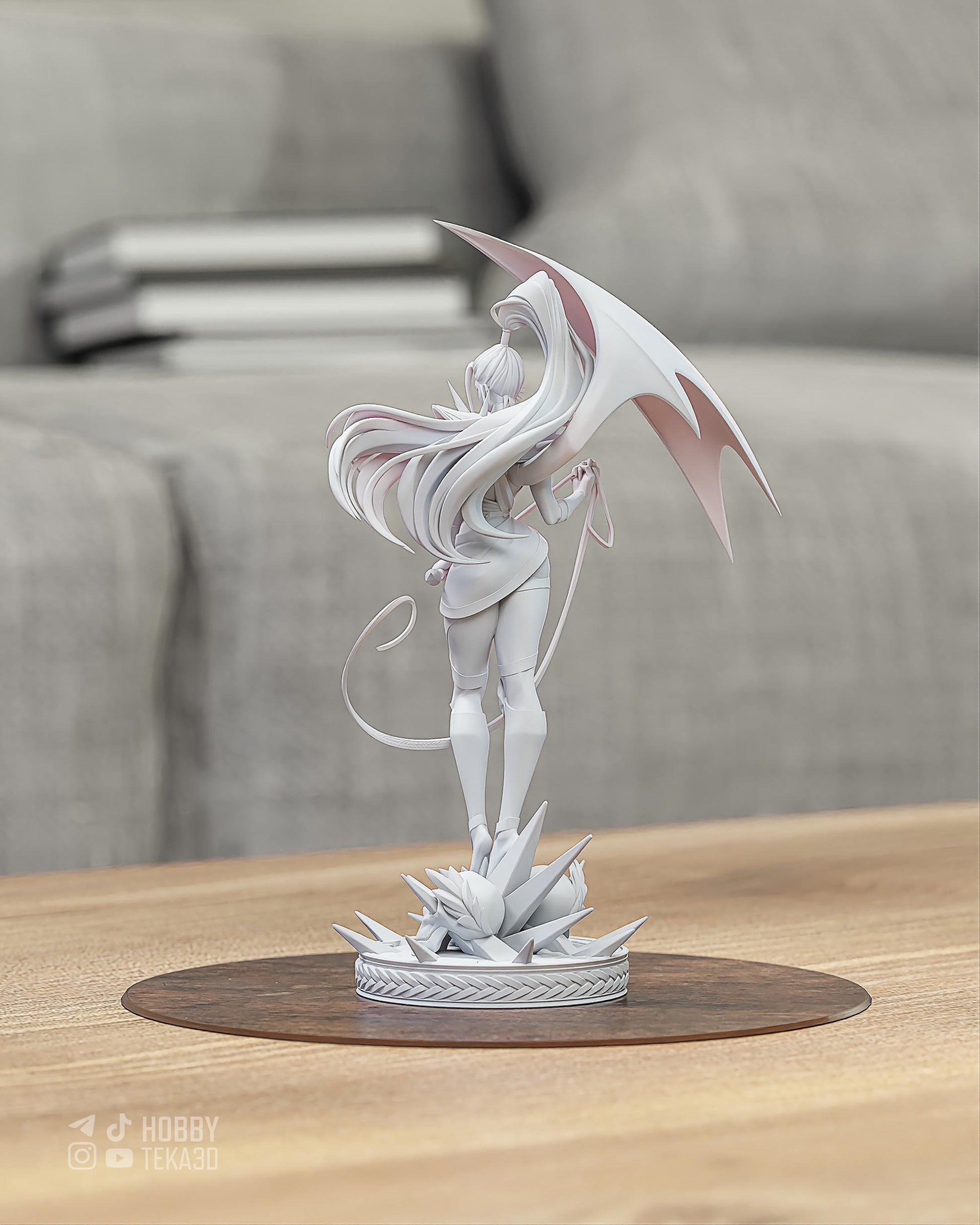 Whip of the Furies — Painted & DIY | Resin 3D | FAN ART | Garage Kit