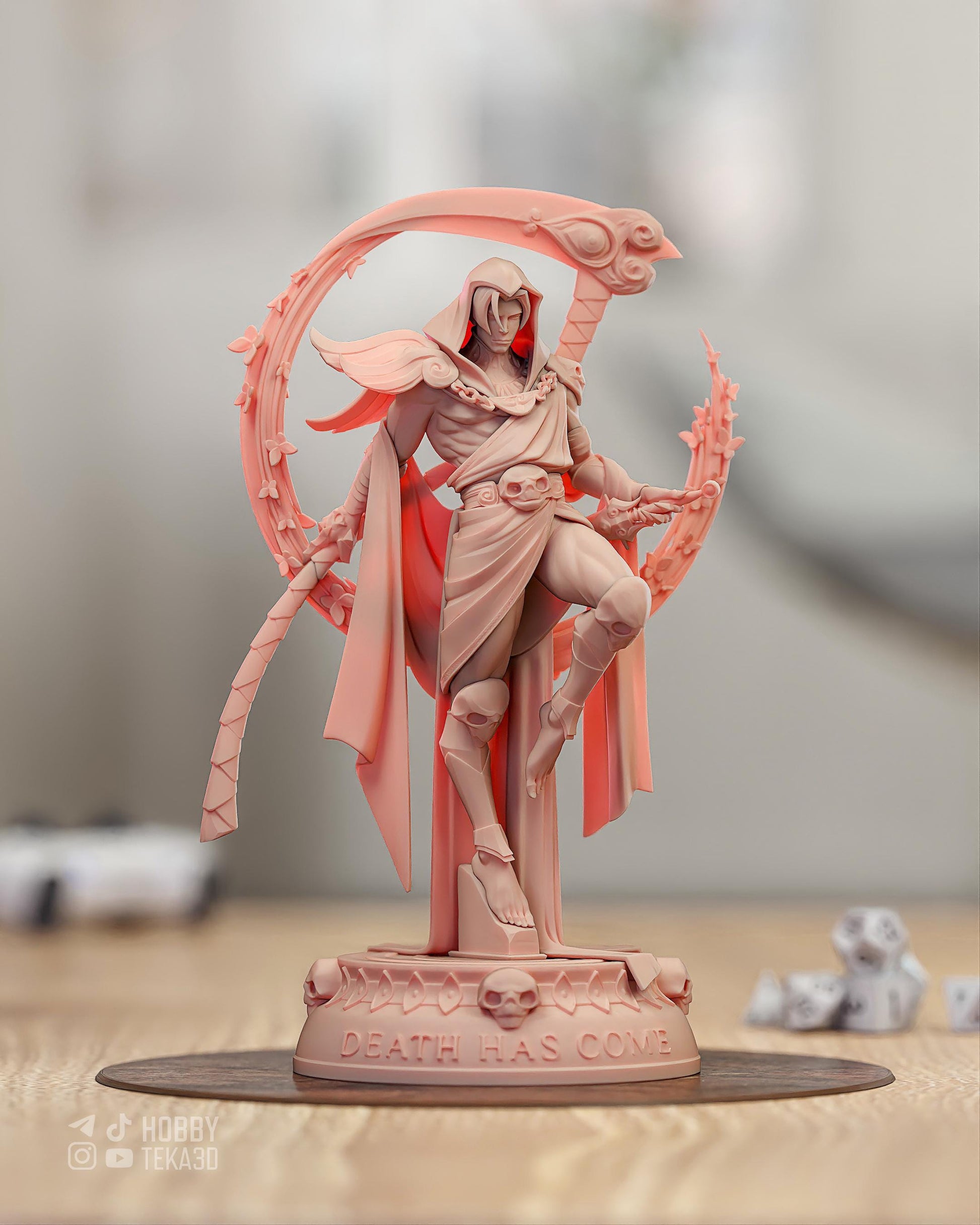 Thanatos The God — Painted & DIY | Resin 3D | FAN ART | Garage Kit