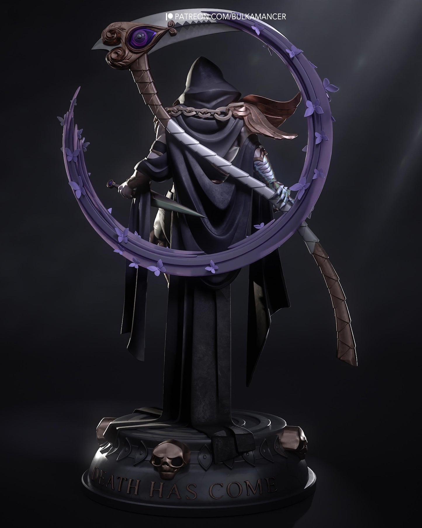 Thanatos The God — Painted & DIY | Resin 3D | FAN ART | Garage Kit