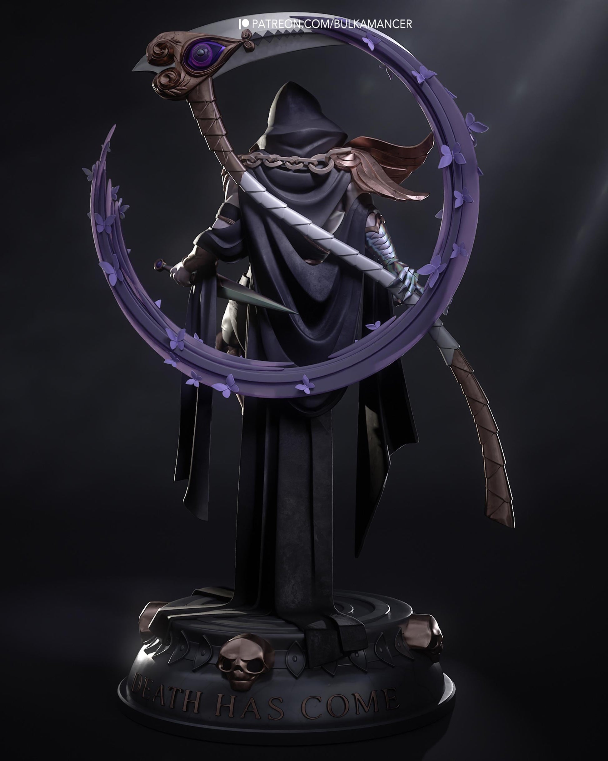Thanatos The God — Painted & DIY | Resin 3D | FAN ART | Garage Kit