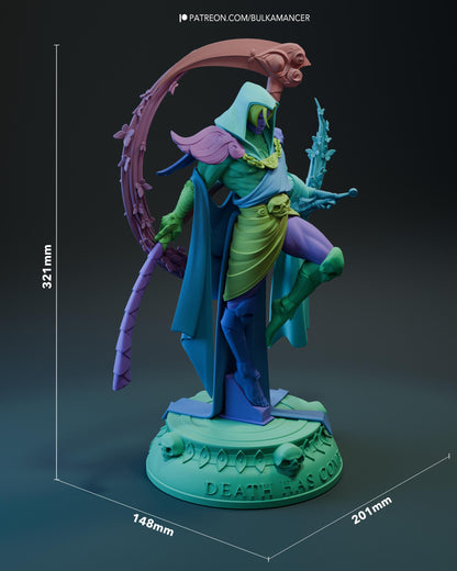 Thanatos The God — Painted & DIY | Resin 3D | FAN ART | Garage Kit