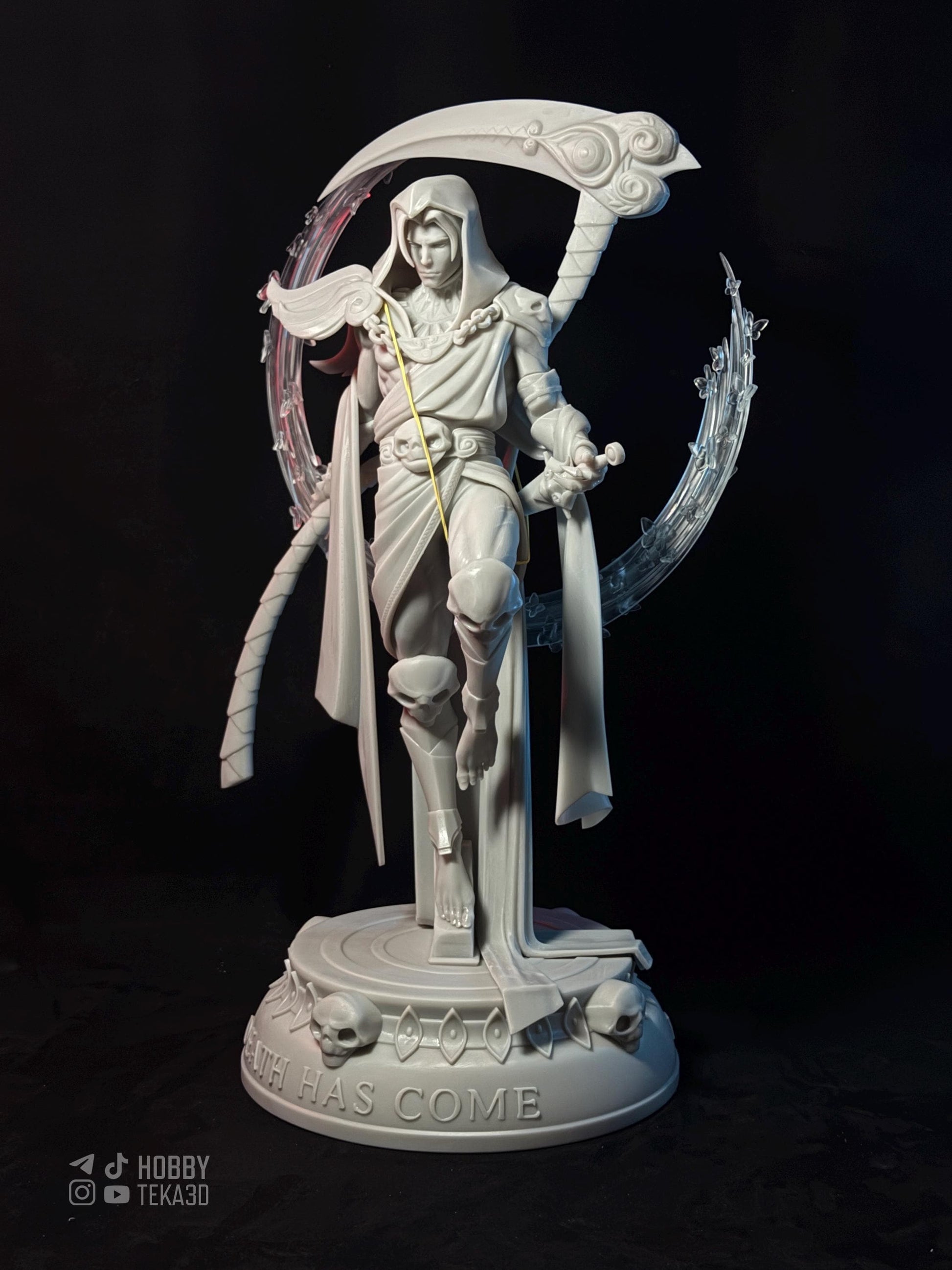 Thanatos The God — Painted & DIY | Resin 3D | FAN ART | Garage Kit