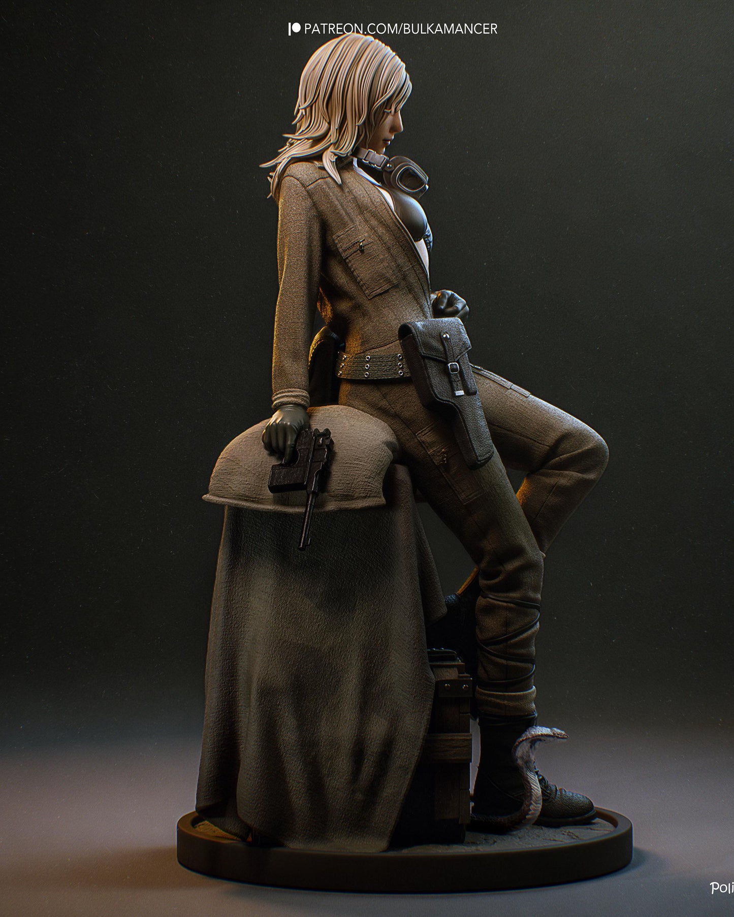 Eva — Painted & DIY | Resin 3D | FAN ART | Garage Kit