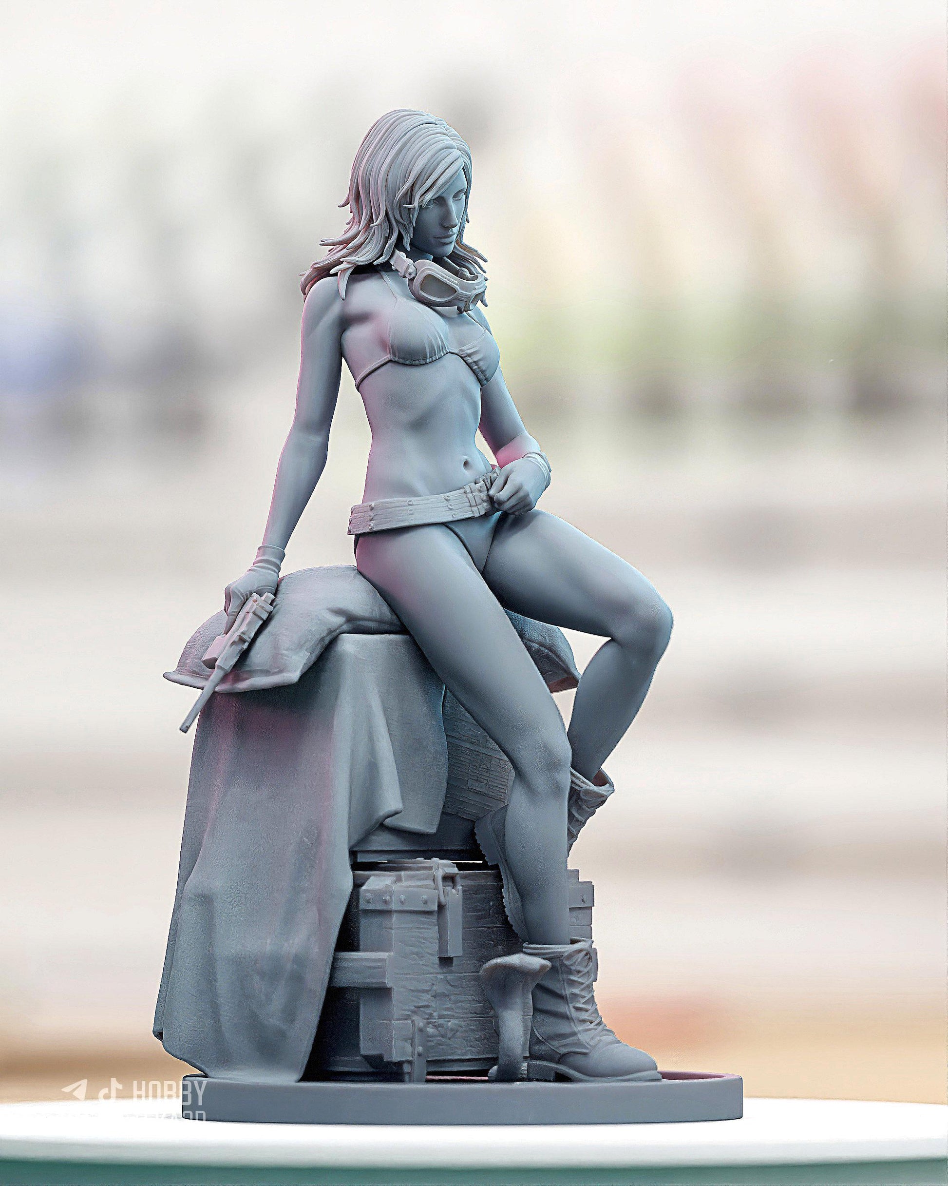 Eva — Painted & DIY | Resin 3D | FAN ART | Garage Kit