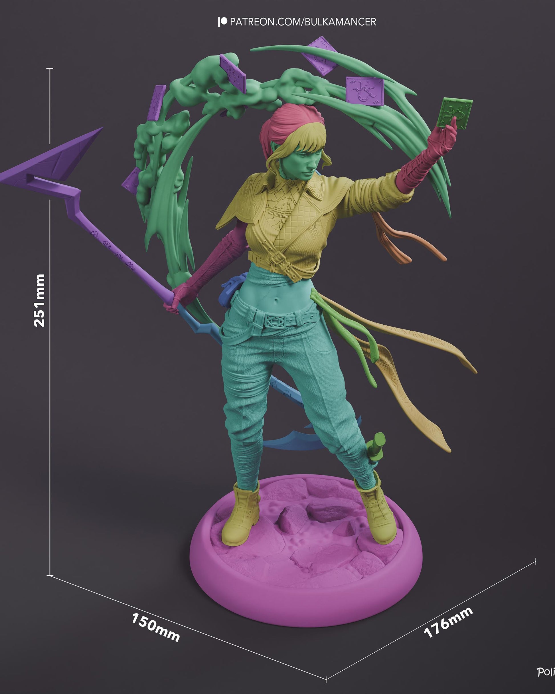 Sciel — Painted & DIY | Resin 3D | FAN ART | Garage Kit