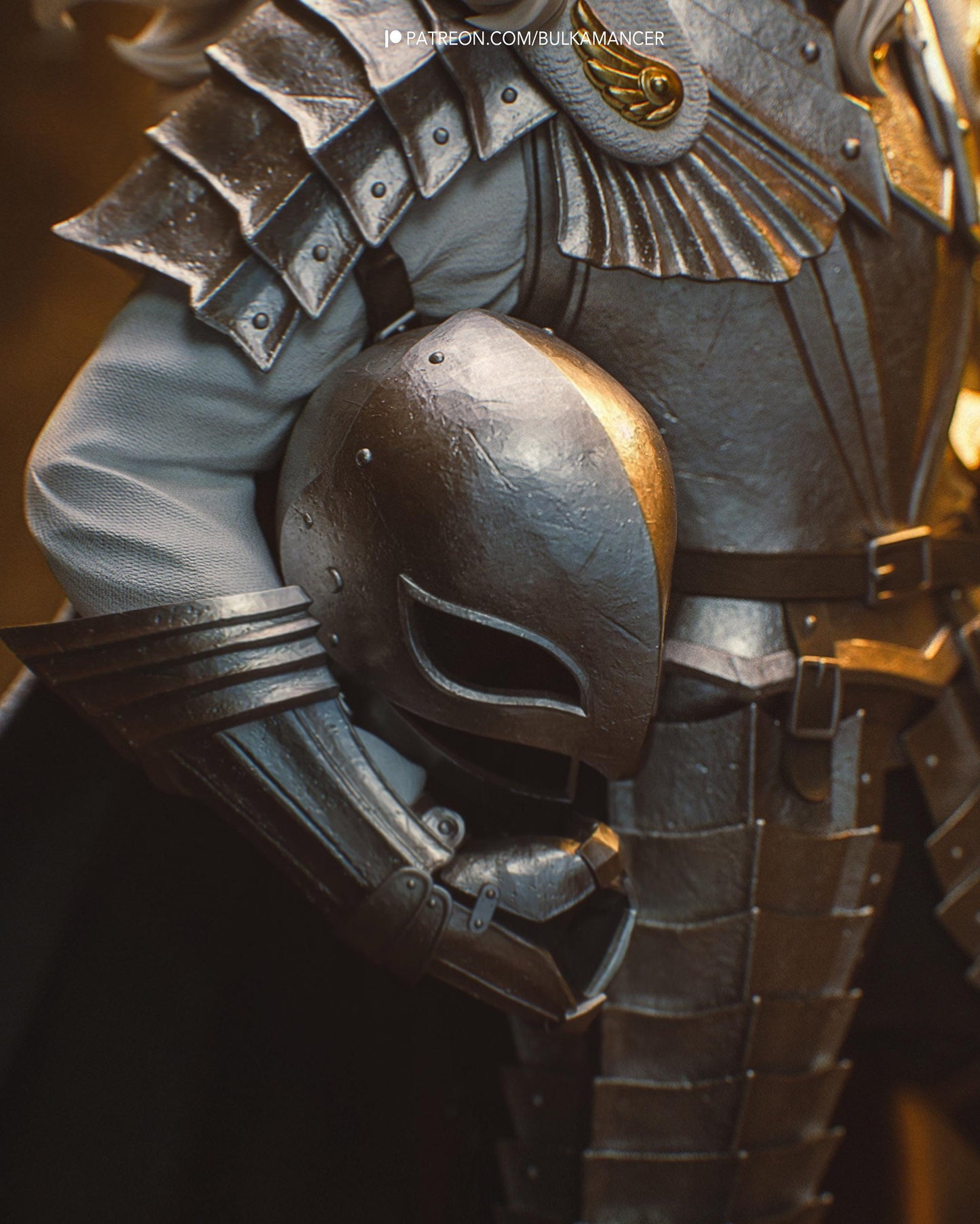 Griffit (Berserk) — Painted & DIY | Resin 3D | FAN ART | Garage Kit