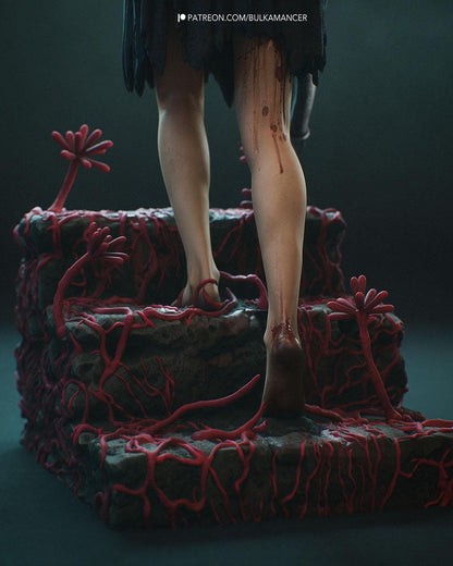 Gaming Action Figurine – Handpainted Resin Figure or DIY Model Kit, inspired by Silent Hill f Hinako Shimizu