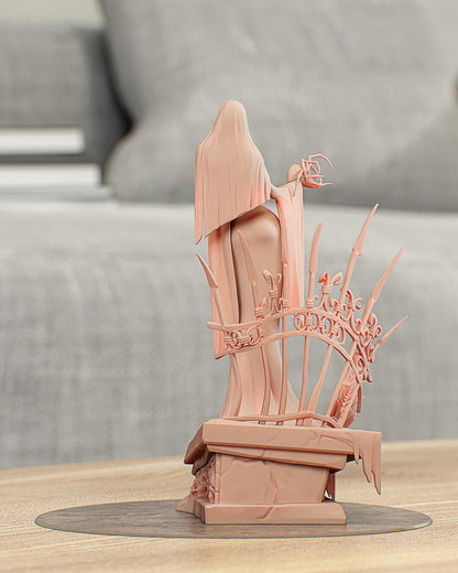 Movie Action Figurine – Handpainted Resin Figure or DIY Model Kit, inspired by The Addams Family Morticia Addams