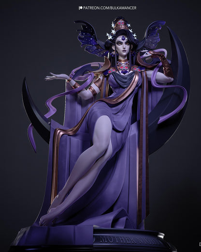 Gaming Action Figurine – Handpainted Resin Figure or DIY Model Kit, inspired by Hades Nyx