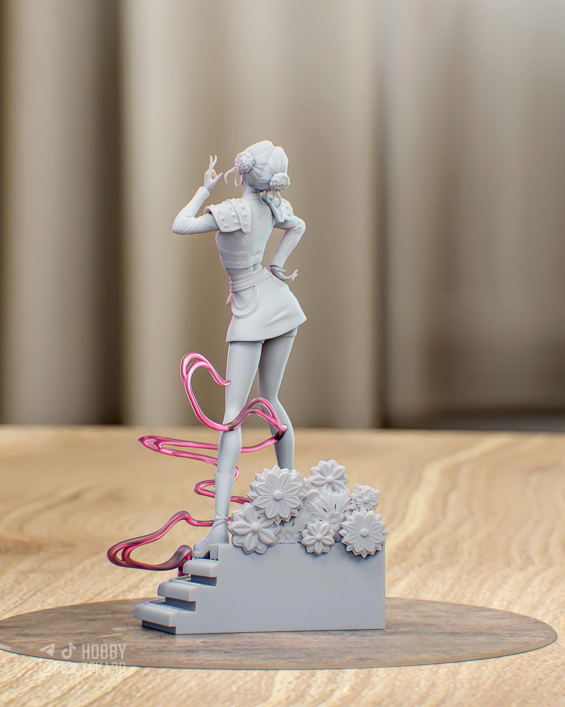 Golden Rapper — Painted & DIY | Resin 3D | FAN ART | Garage Kit