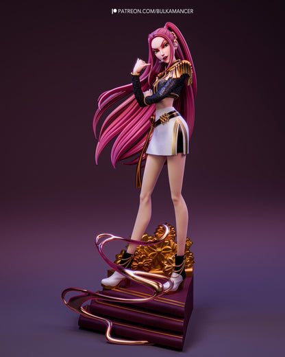 Golden Dancer — Painted & DIY | Resin 3D | FAN ART | Garage Kit