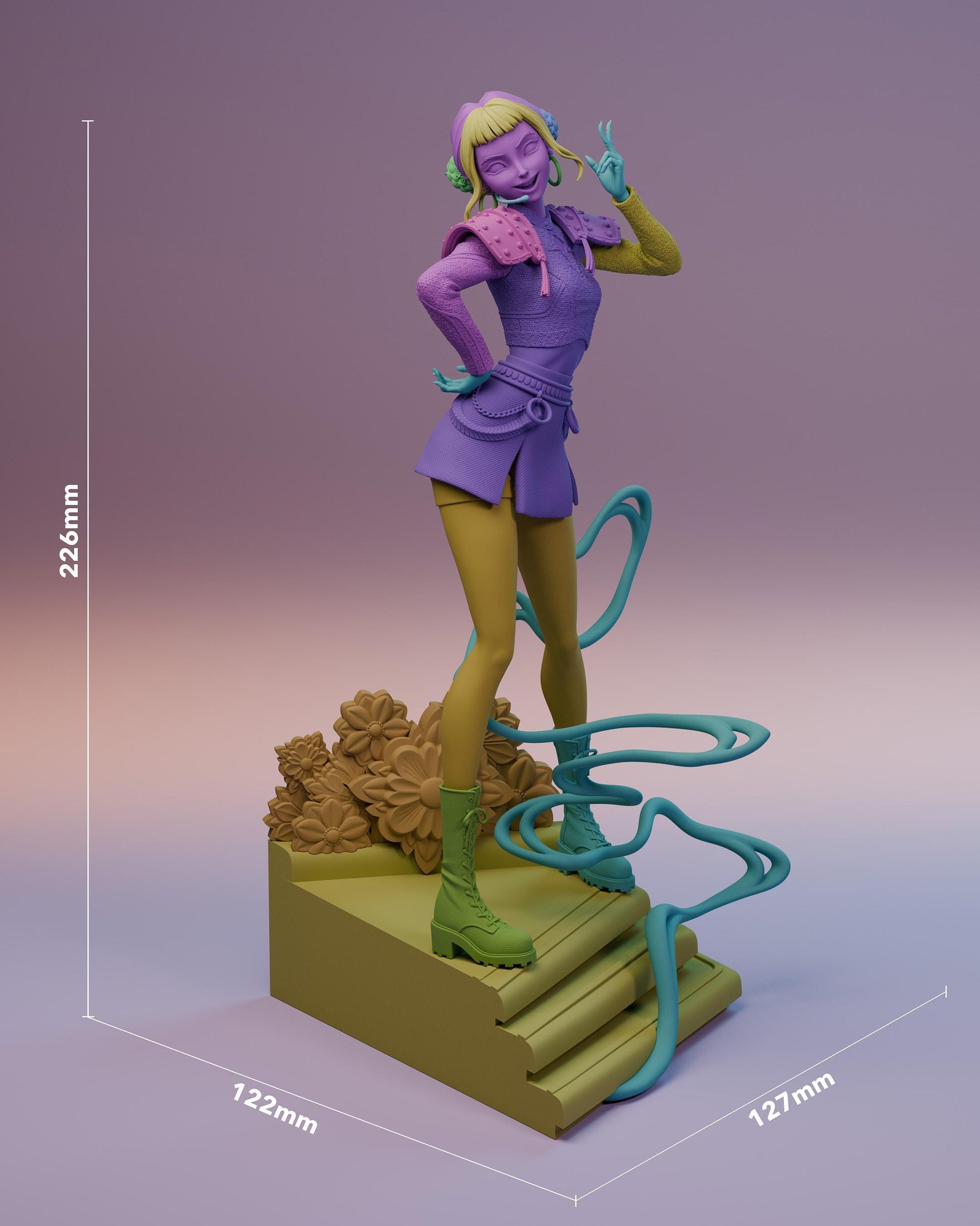 Golden Band — Painted & DIY | Resin 3D | FAN ART | Garage Kit