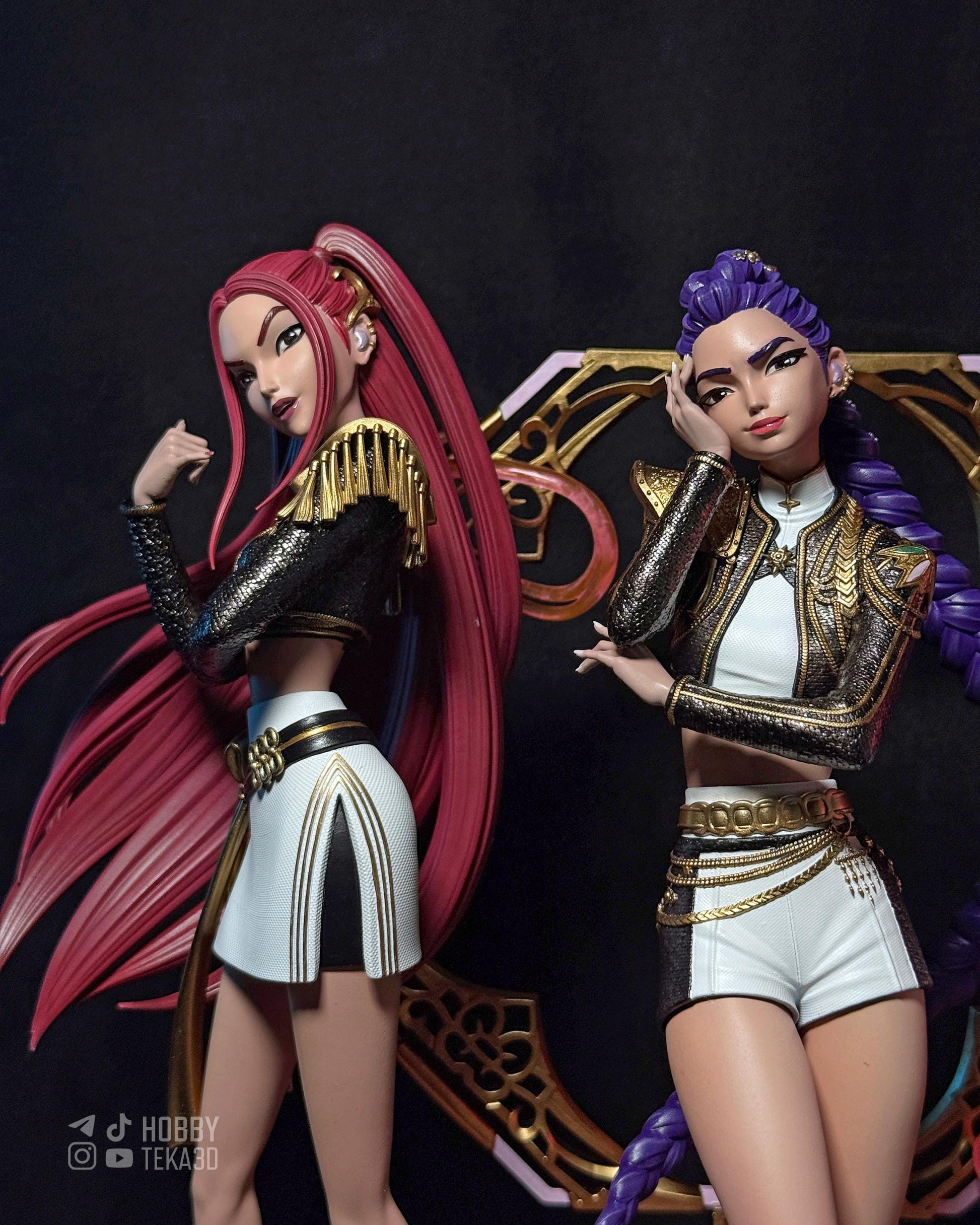 Golden Band — Painted & DIY | Resin 3D | FAN ART | Garage Kit