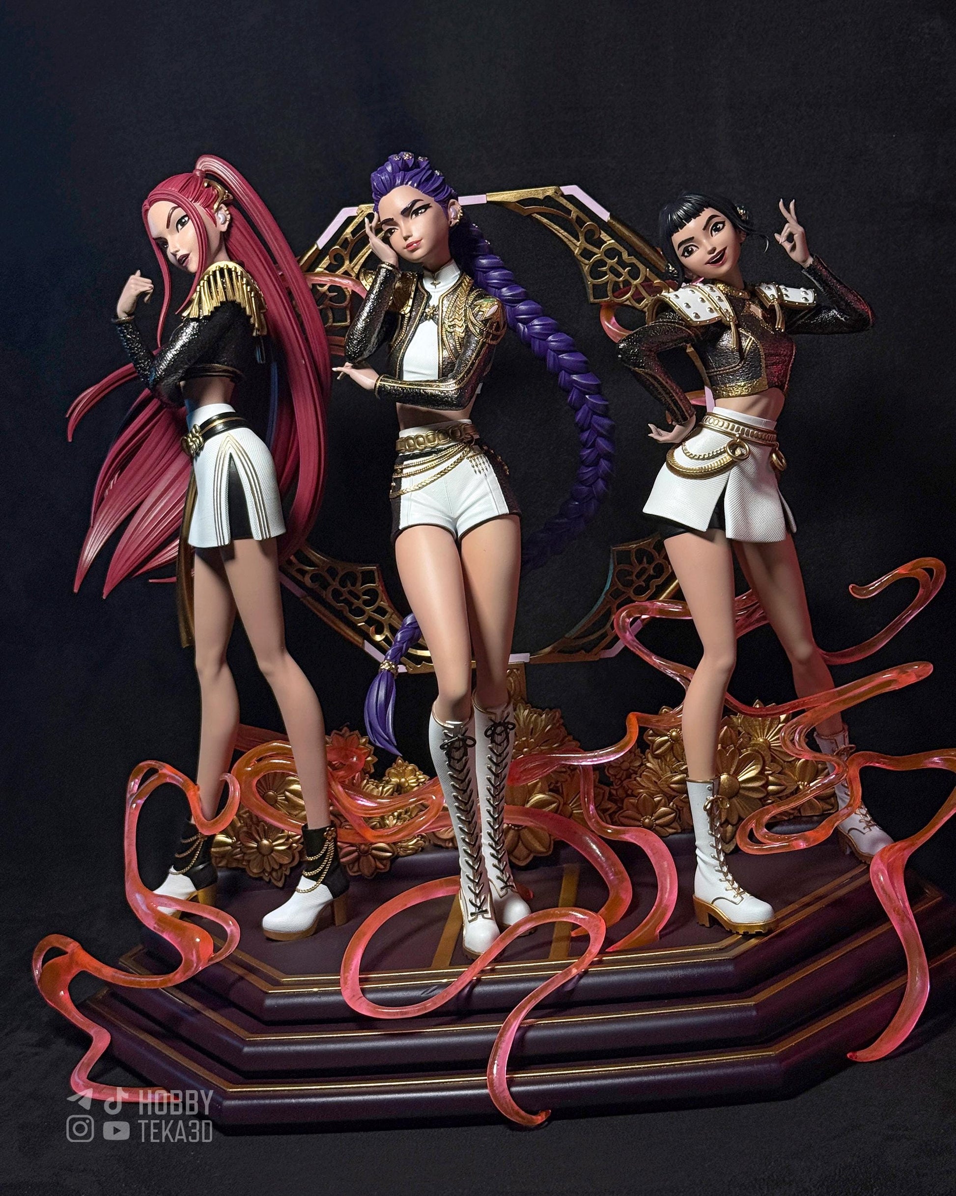 Golden Band — Painted & DIY | Resin 3D | FAN ART | Garage Kit