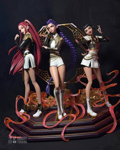 Golden Band — Painted & DIY | Resin 3D | FAN ART | Garage Kit