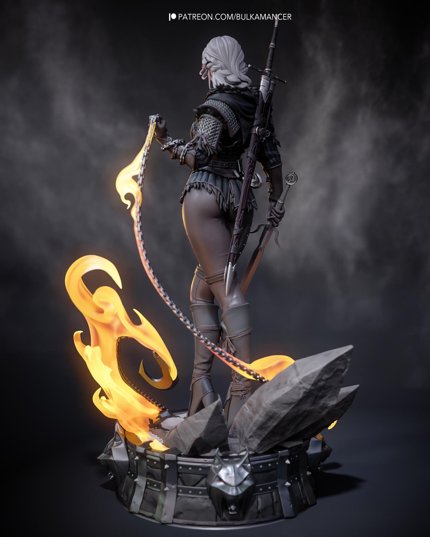 Child of Destiny — Painted & DIY | Resin 3D | FAN ART | Garage Kit