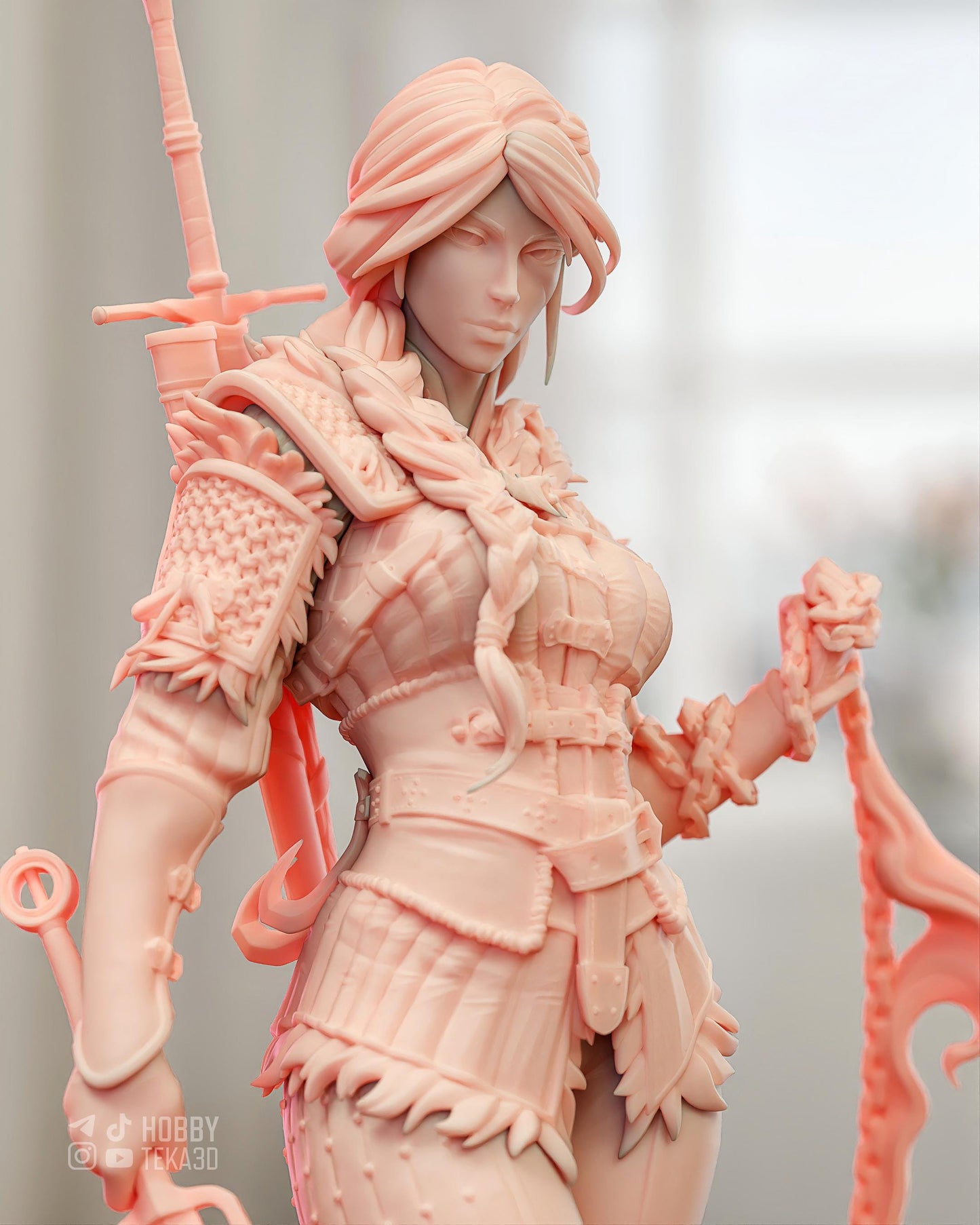 Child of Destiny — Painted & DIY | Resin 3D | FAN ART | Garage Kit