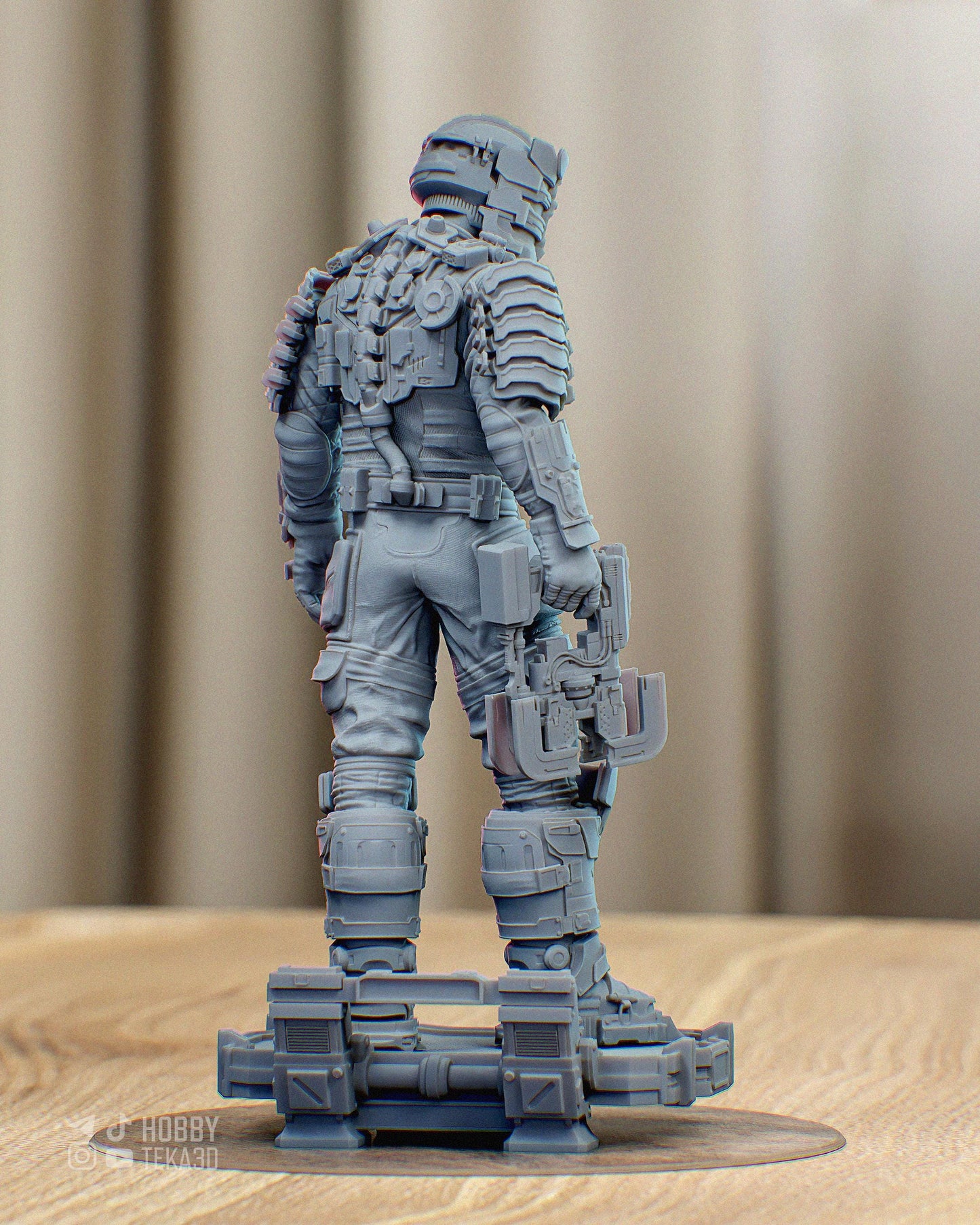 Space Engineer — Painted & DIY | Resin 3D | FAN ART | Garage Kit