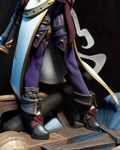 Gaming Action Figurine – Handpainted Resin Figure or DIY Model Kit, inspired by League of Legends Miss Fortune