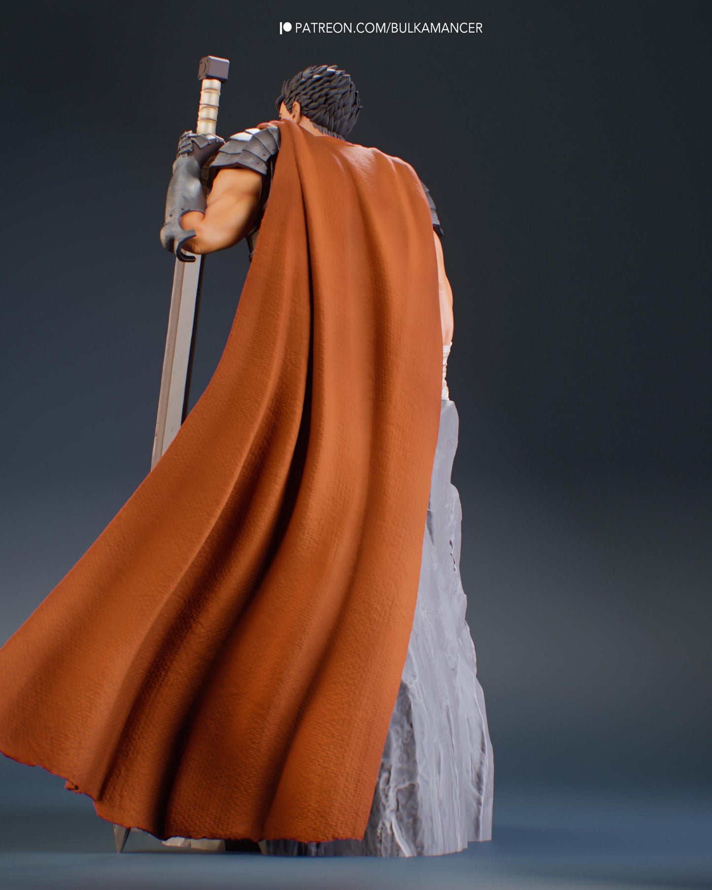 Berserk Knight — Painted & DIY | Resin 3D | FAN ART | Garage Kit