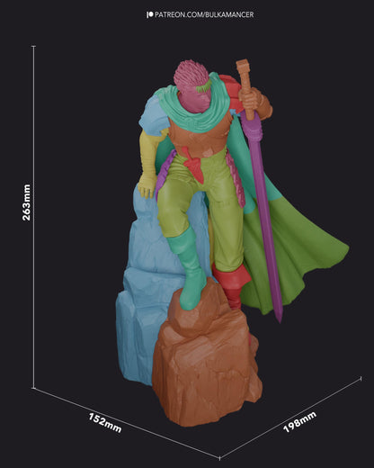 Berserk Knight — Painted & DIY | Resin 3D | FAN ART | Garage Kit