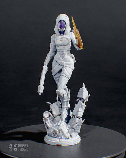 3D Model – DIY Resin Model Kit, Action Figure, inspired by Mass Effect – Operative