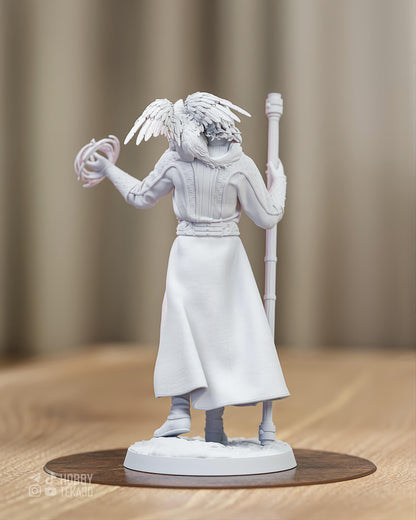 Gaming Action Figurine – Handpainted Resin Figure or DIY Model Kit, inspired by Baldur's Gate 3 Gale
