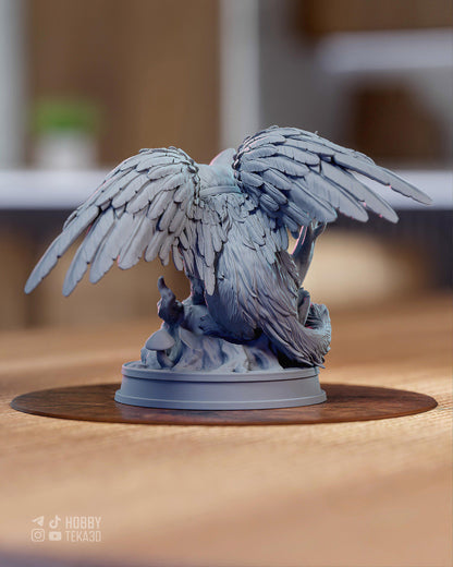 Gaming Action Figurine – Handpainted Resin Figure or DIY Model Kit, inspired by Baldur's Gate 3