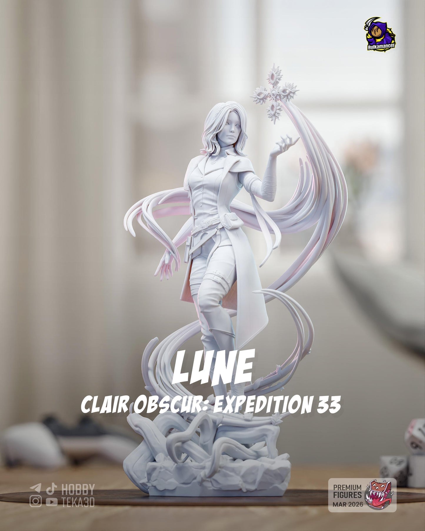 Prominent researcher — Painted & DIY | Resin 3D | FAN ART | Garage Kit