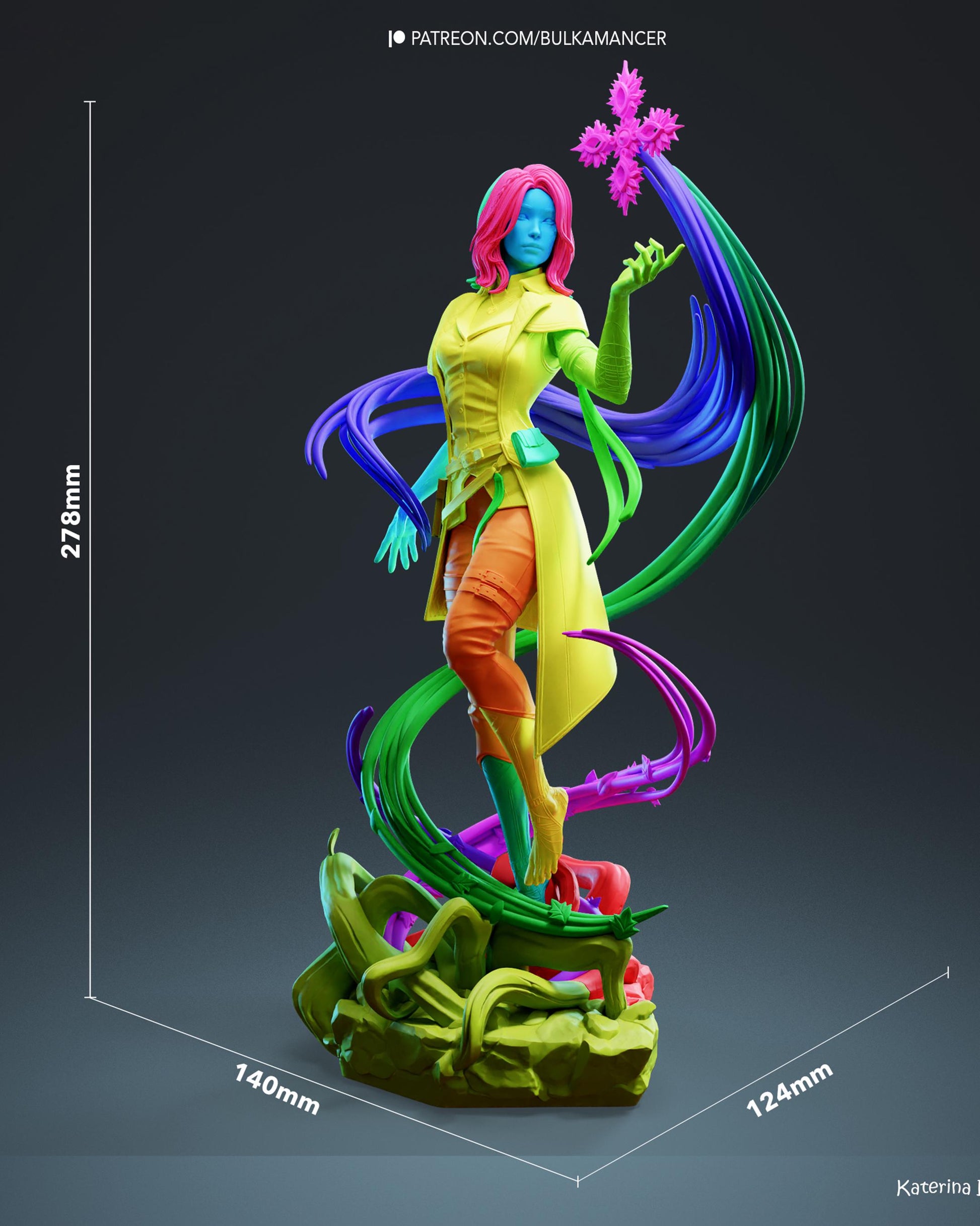 Prominent researcher — Painted & DIY | Resin 3D | FAN ART | Garage Kit