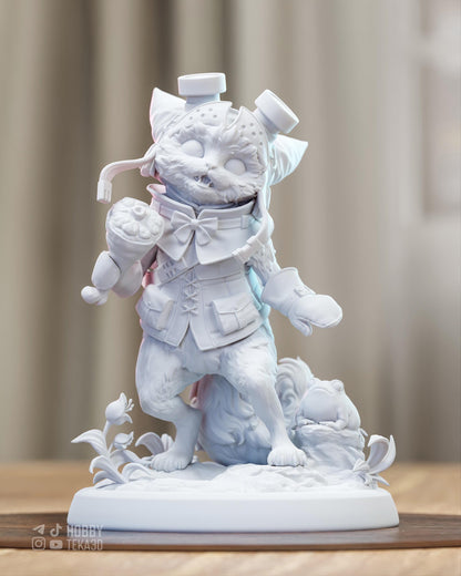 Anime Figure – DIY Resin Model Kit, Action Figure, inspired by Monster Hunter Wilds – Companion
