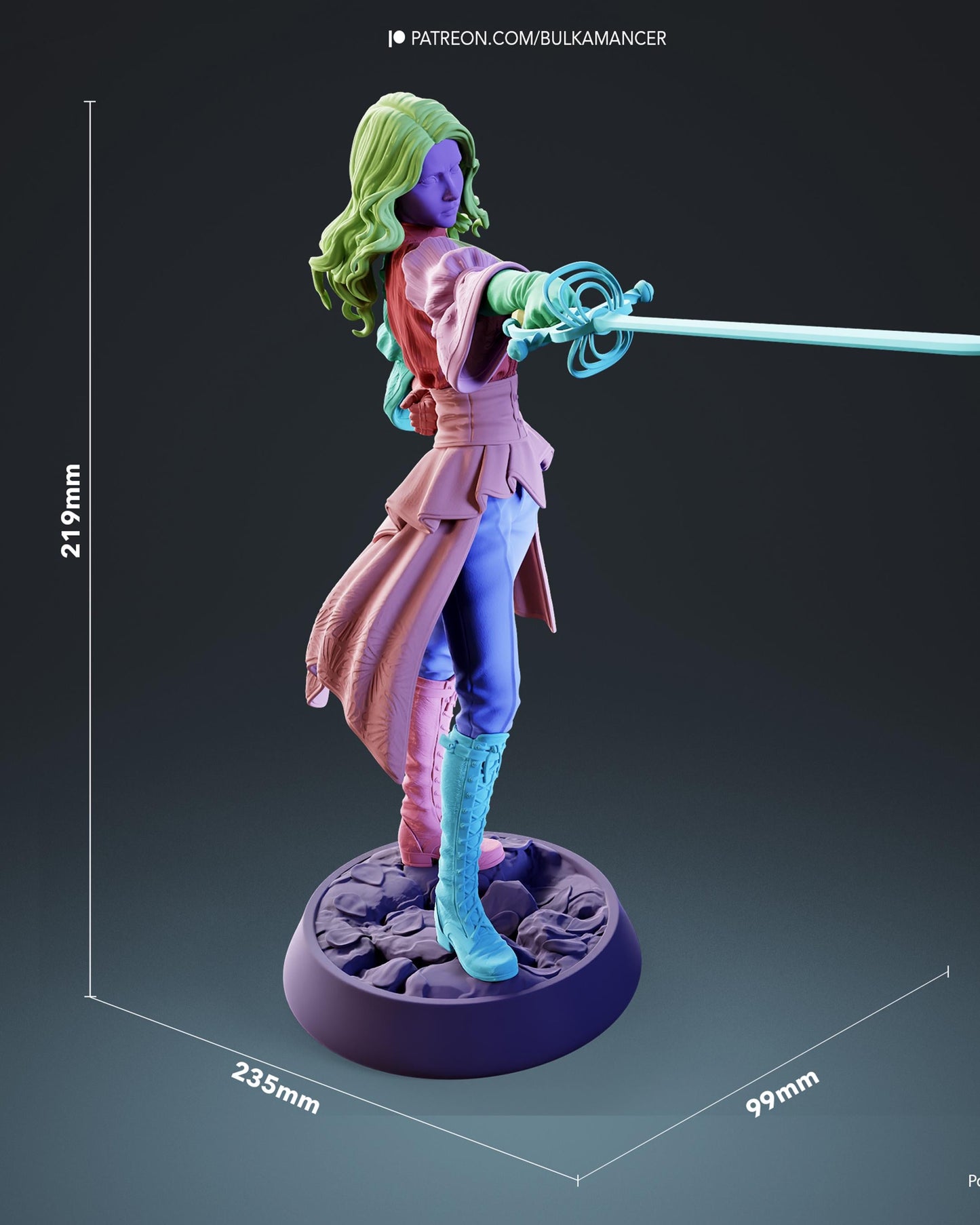 Expeditioneer — Painted & DIY | Resin 3D | FAN ART | Garage Kit