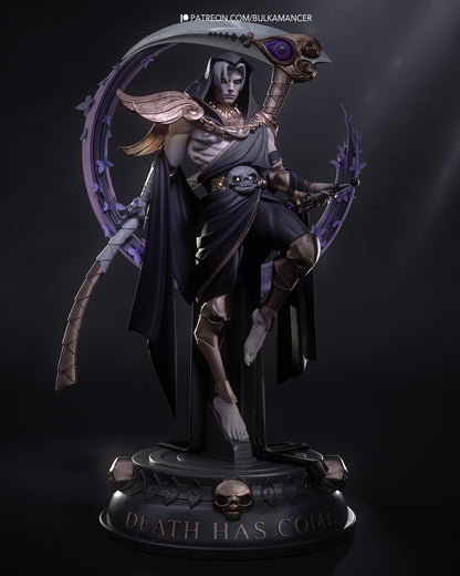 Thanatos The God — Painted & DIY | Resin 3D | FAN ART | Garage Kit