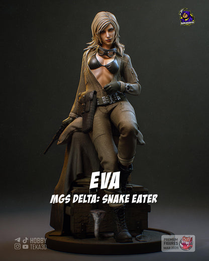 Eva — Painted & DIY | Resin 3D | FAN ART | Garage Kit
