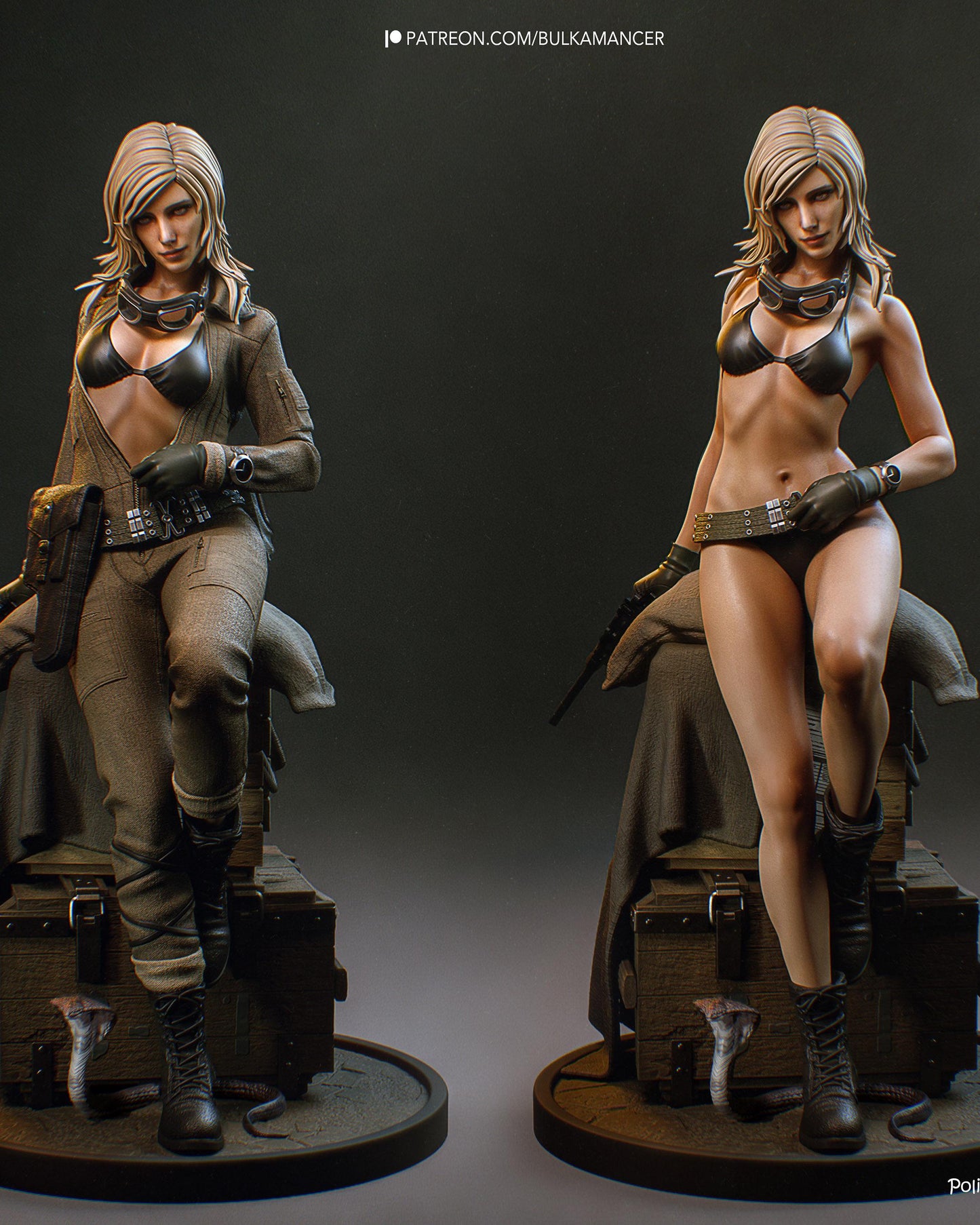 Eva — Painted & DIY | Resin 3D | FAN ART | Garage Kit