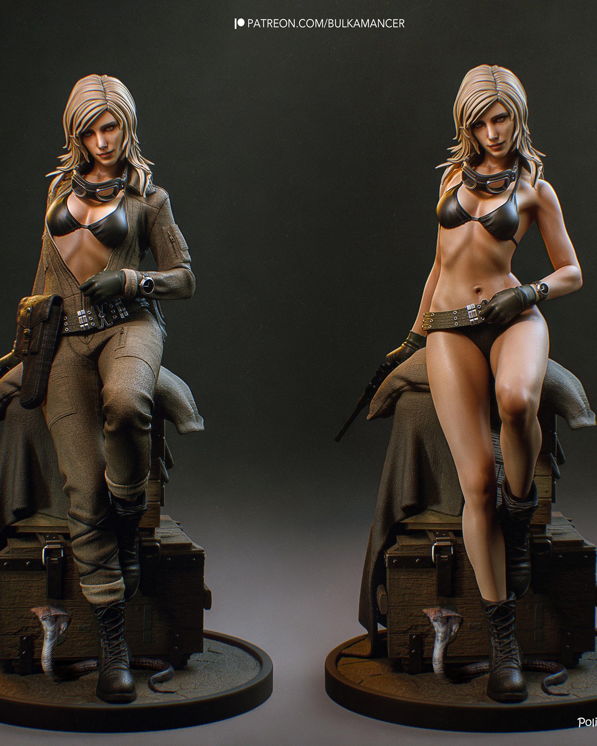 Eva — Painted & DIY | Resin 3D | FAN ART | Garage Kit